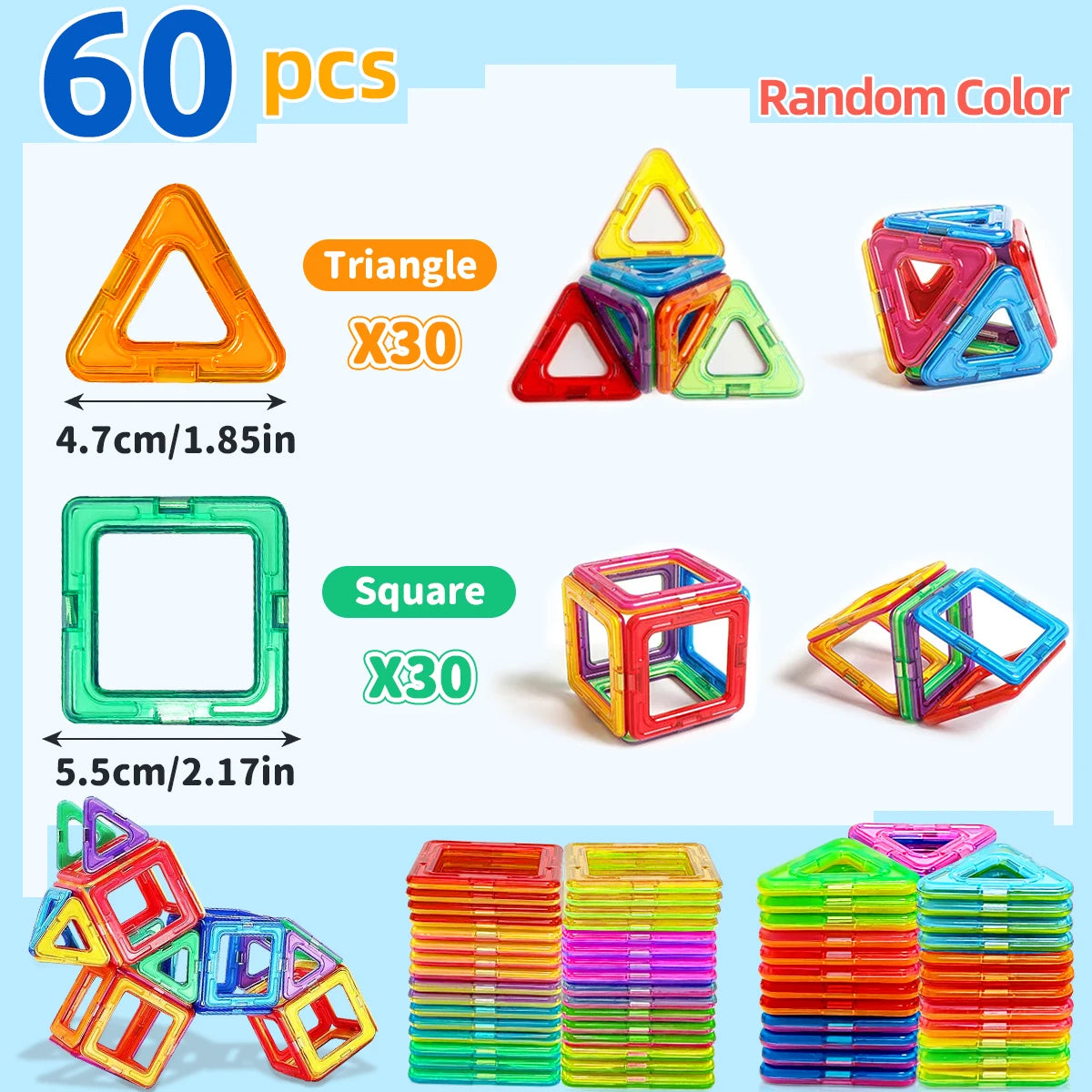 Blocs de construction magnétiques