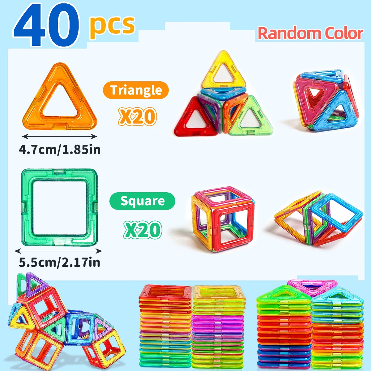 Blocs de construction magnétiques