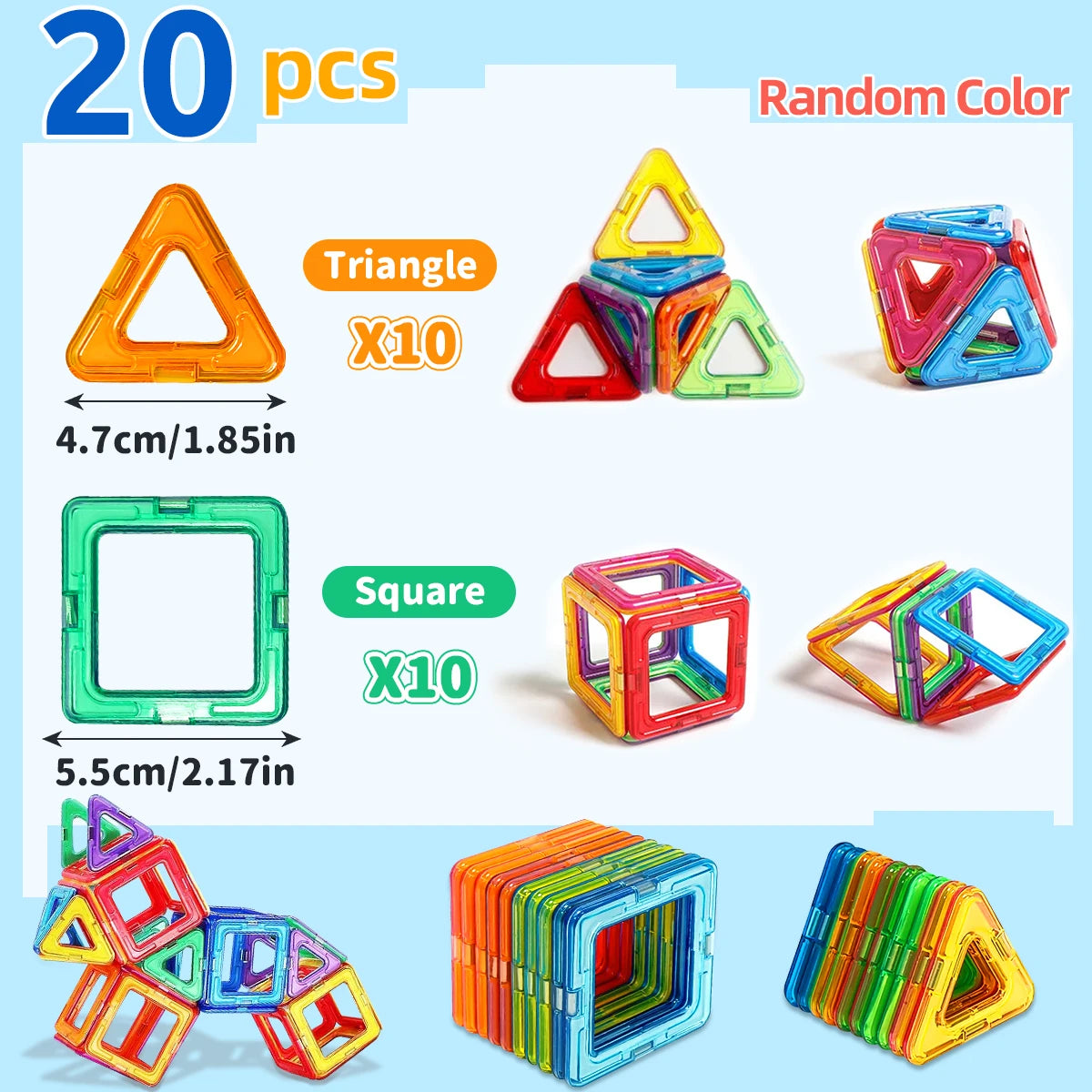 Blocs de construction magnétiques