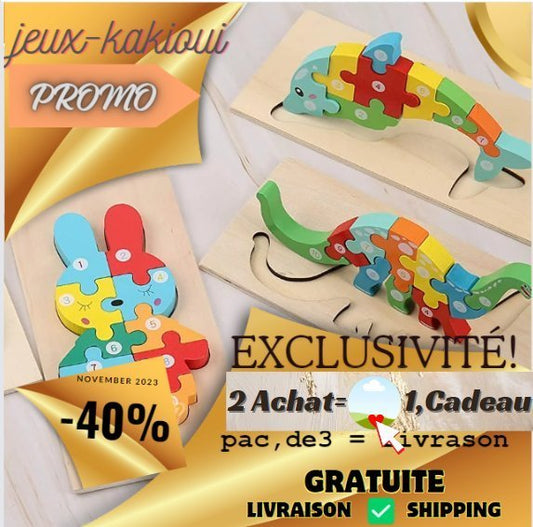 Jouets éducatifs TACTOHUS - Jeux-kakioui