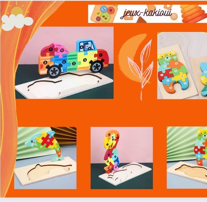 jouet enfant 2 ans éducatif - BLOCDINO™ - Jeux - kakioui