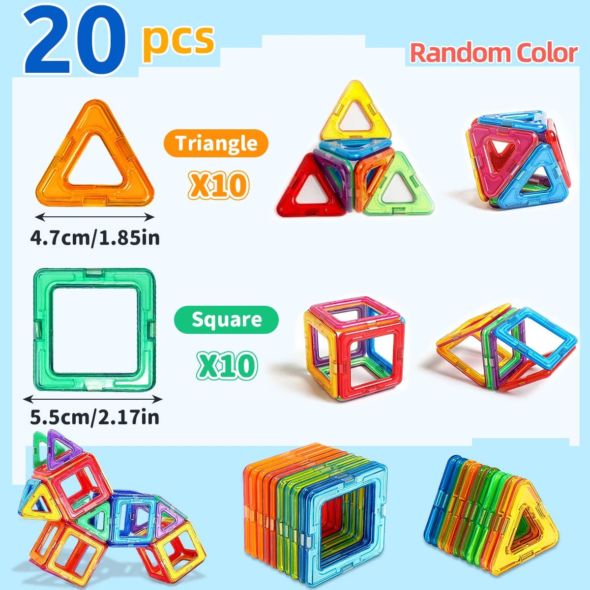 Blocs de construction magnétiques