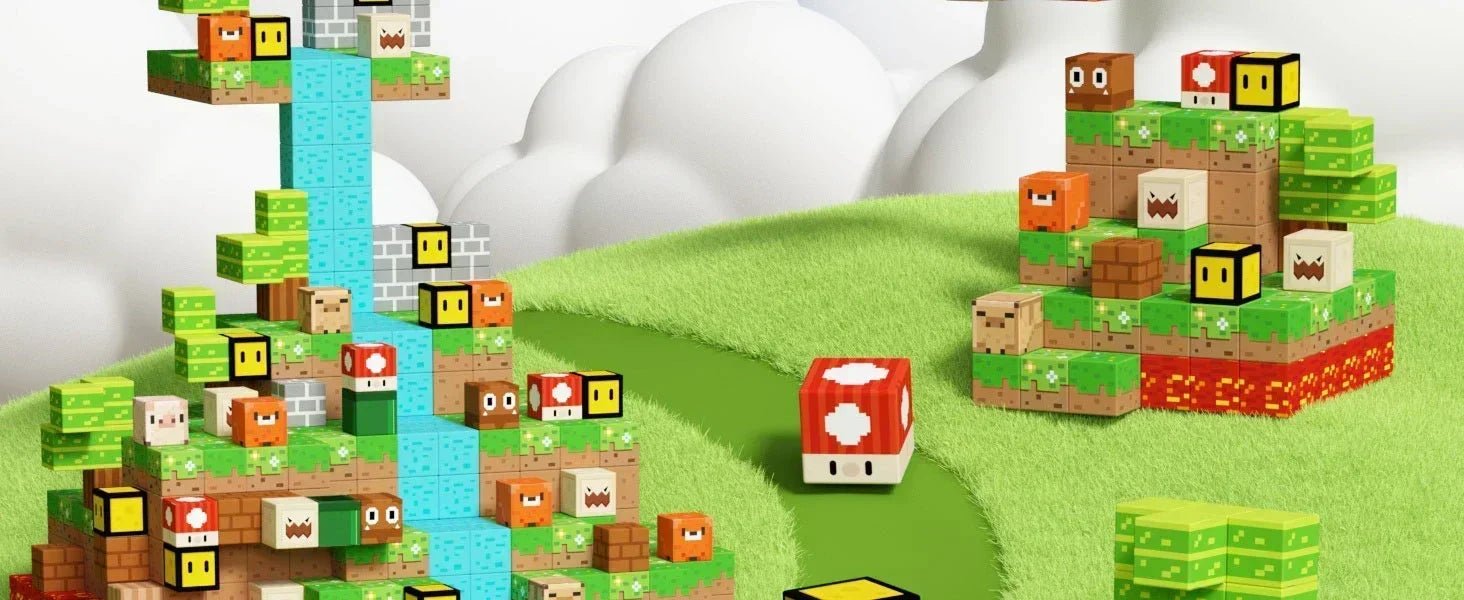 Jeu de magnétique «MinecrifityBlock jouet de decompte pour enfants