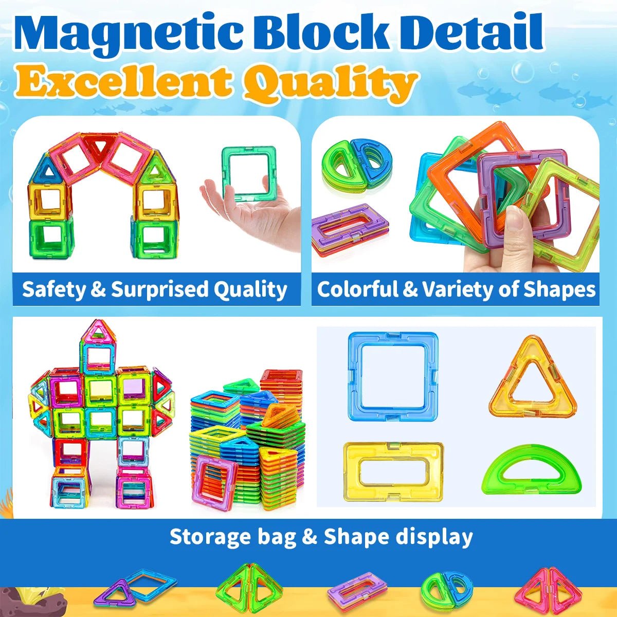 Blocs de construction magnétiques