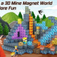 Jeu de magnétique « MinecrifityBlock jouet de decompte pour enfants