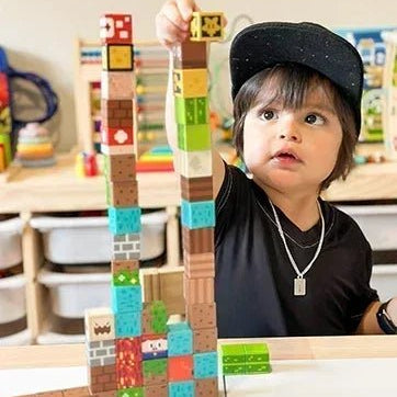 Jeu de magnétique « MinecrifityBlock jouet de decompte pour enfants