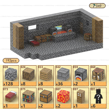 Jeu de magnétique « MinecrifityBlock jouet de decompte pour enfants