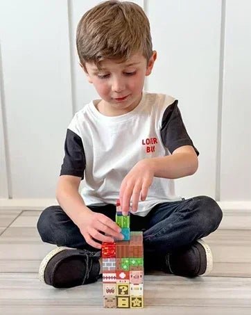 Jeu de magnétique « MinecrifityBlock jouet de decompte pour enfants