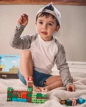 Jeu de magnétique « MinecrifityBlock jouet de decompte pour enfants