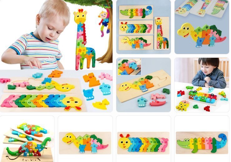 Jouets casse-tête DINÔMES LE JOUET AMUSANTS™ - Jouetkakioui