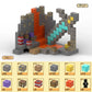 Jeu de magnétique « MinecrifityBlock jouet de decompte pour enfants