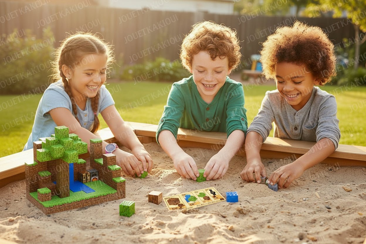 Jeu de magnétique « MinecrifityBlock jouet de decompte pour enfants